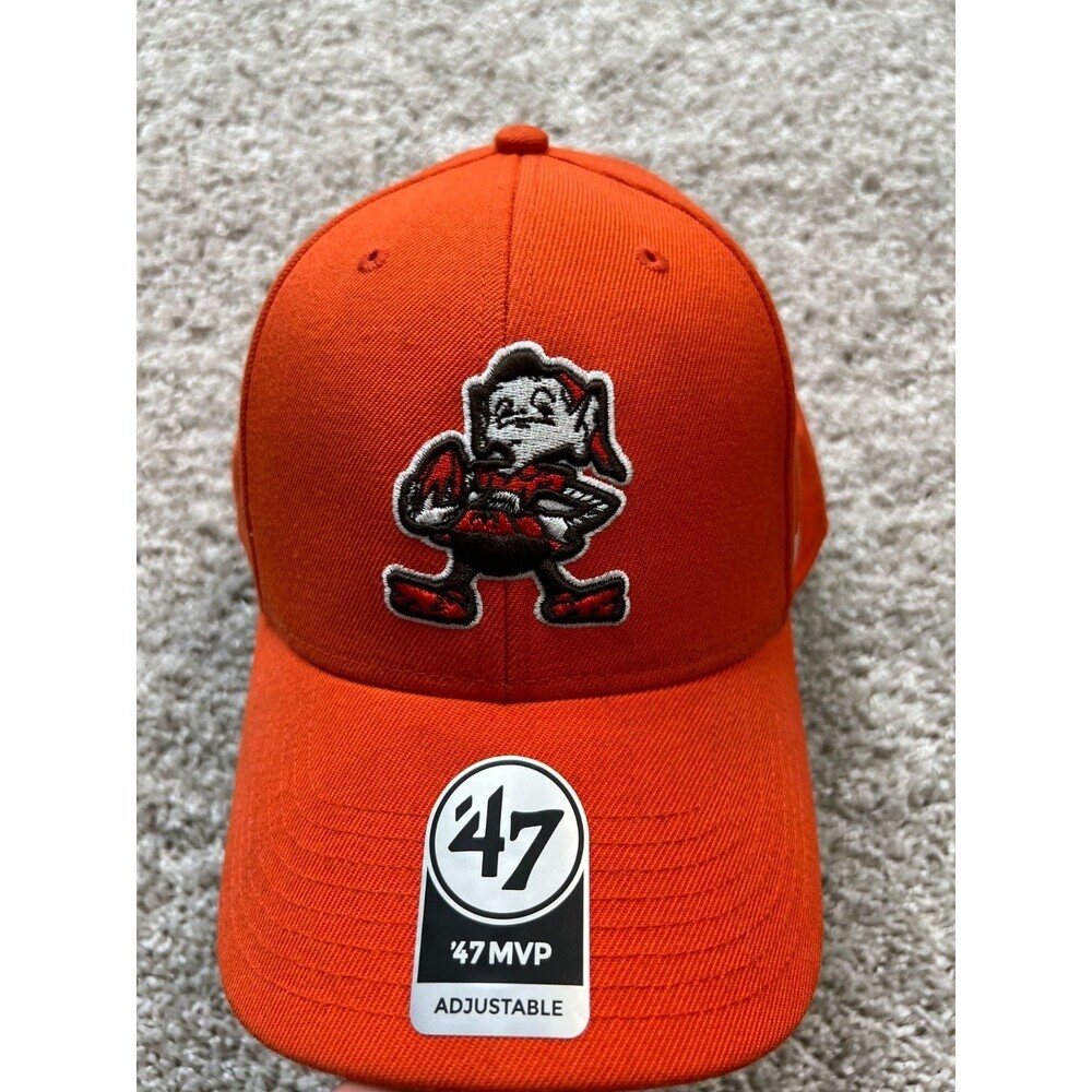 Cleveland Browns '47 Brand Clean-Up Historic Elf Adjustable Hat NFL NWT OSFA